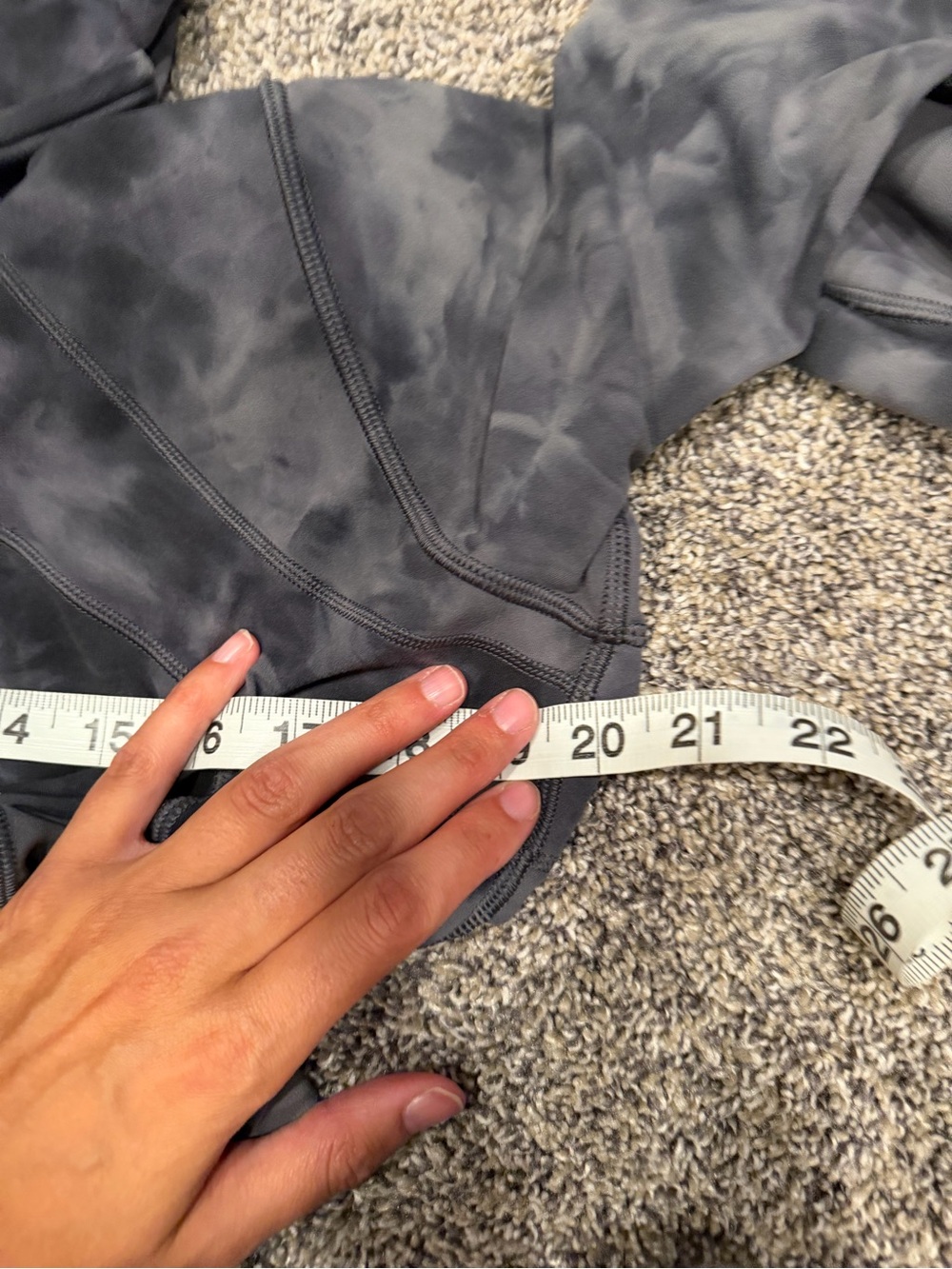 Lululemon Hooded Define Jacket *Nulu
Diamond Dye Pitch Grey Graphite Grey sz 14 - Picture 4 of 5